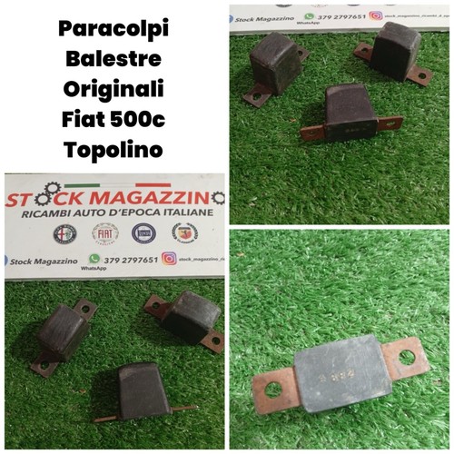 Paracolpi fine corsa - corsa, balestre